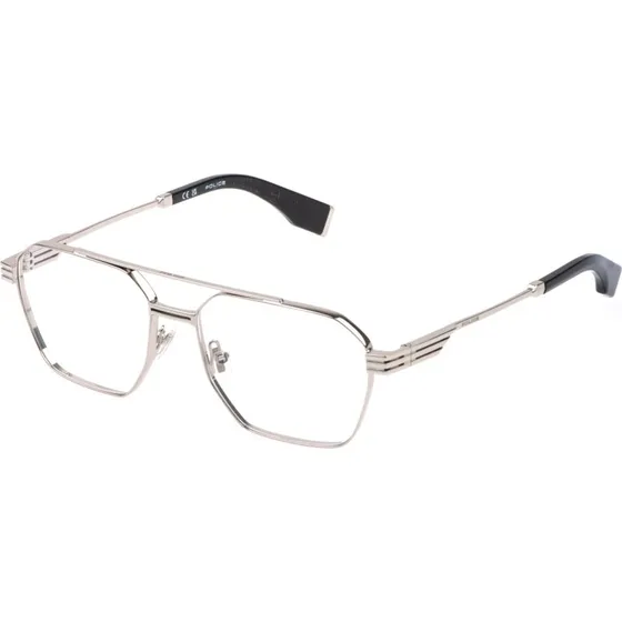 Police VPLQ76N Mercury 3 Homme - Monture Carrée Métal Palladium