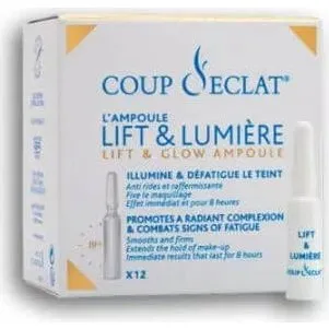 Asepta Coup d'Éclat - 12 Ampoules Liftantes et Éclaircissantes
