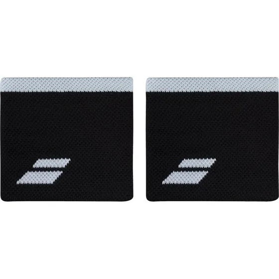 Babolat Logo Wristband Noir/Blanc