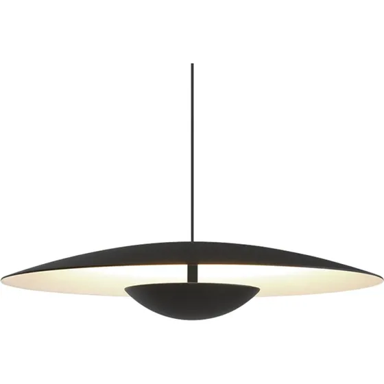 MARSET Suspension LED Ginger Triac Ø32cm Noir/Blanc