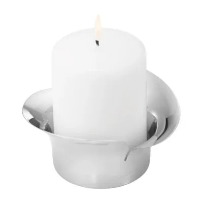 Georg Jensen Bloom Pilier Acier Inox Miroir