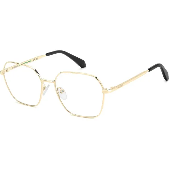 Polaroid Junior PLD D850 J5G - Lunettes de vue carrées en métal Or