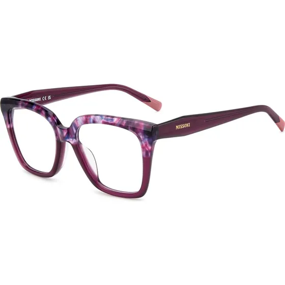 Missoni MIS 0275/G HKZ Lunettes de vue carrées en acétate violet
