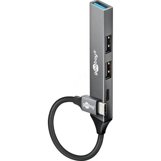 Goobay Hub USB-C Slim 4 ports