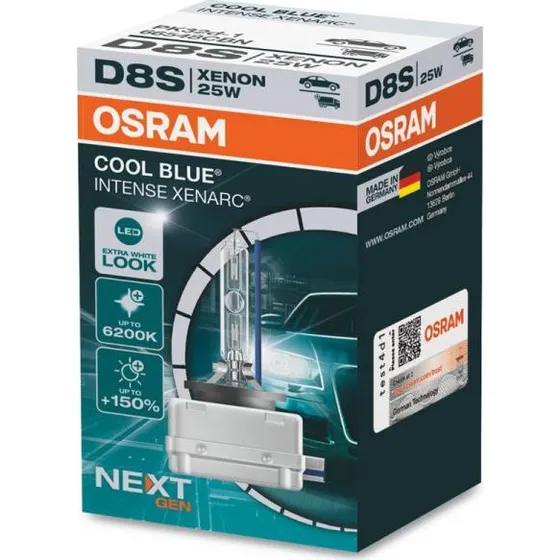 Osram D8S Xenarc Cool Blue Intense 6200K