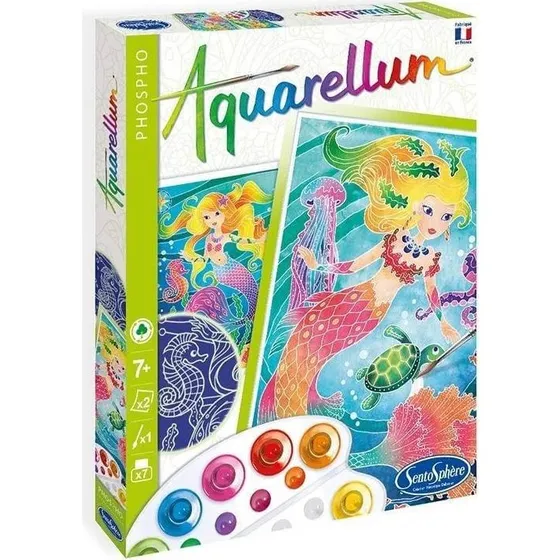 Sentosphere Aquarellum Peinture Sirènes Phosphorescentes
