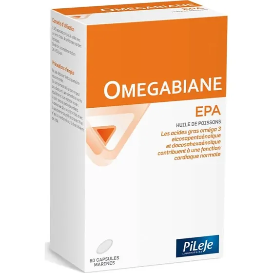 Pileje Omegabiane EPA 80 capsules