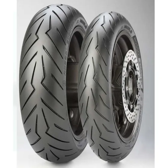 Pirelli Diablo Rosso SC 120/80-14 58S Avant-Arrière