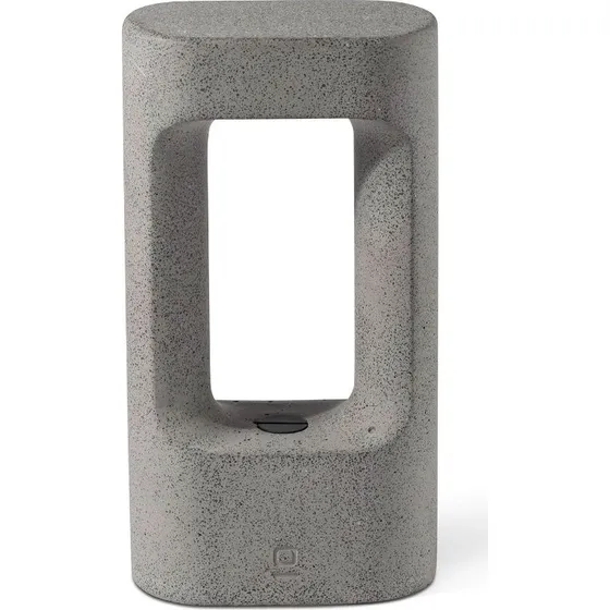 FARO BARCELONA Lampe Totem LED Socle Gris Béton