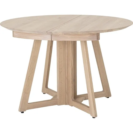 Bloomingville Owen Table ronde extensible chêne naturel