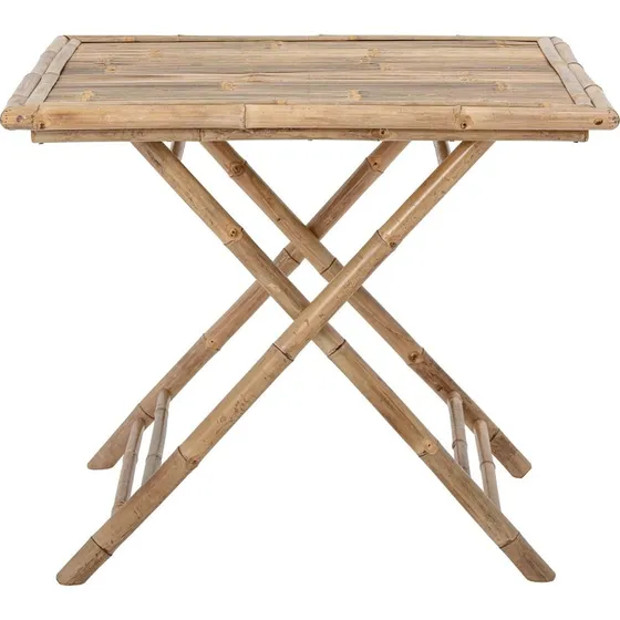 Bloomingville Table Sole en bambou naturel 90x90 cm