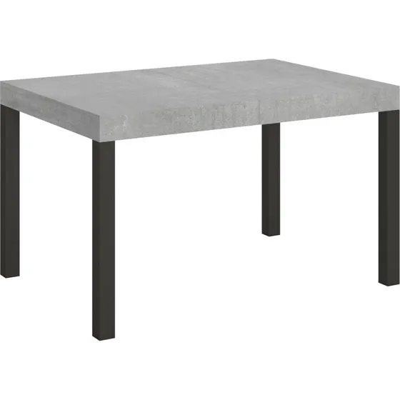 Karry Table Extensible 140-224 cm Gris Ciment