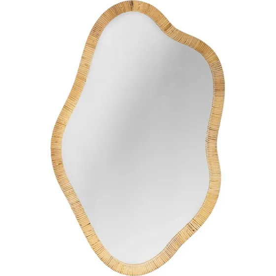 Bloomingville Ashlie Miroir mural rotin naturel