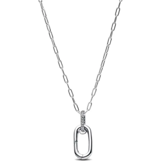 Pandora Collier Link Long Ouvrable Argent 925