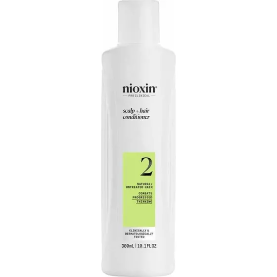 Nioxin System 2 Conditionneur pour cheveux naturels et chute avancée 300 ml