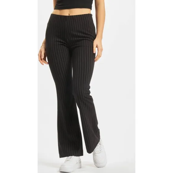 Urban Classics Pantalon Slim Stretch à Rayures pour Femme
