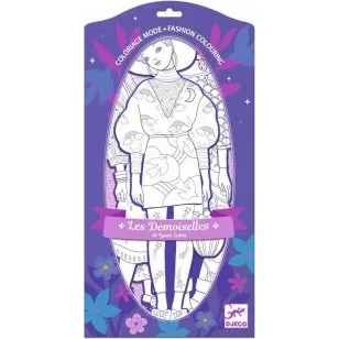 Djeco Livre de coloriage Zaho & ses amies 32 cm