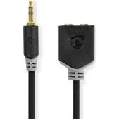 Nedis Cble Audio 3.5 mm Mle/Femelle 20 cm