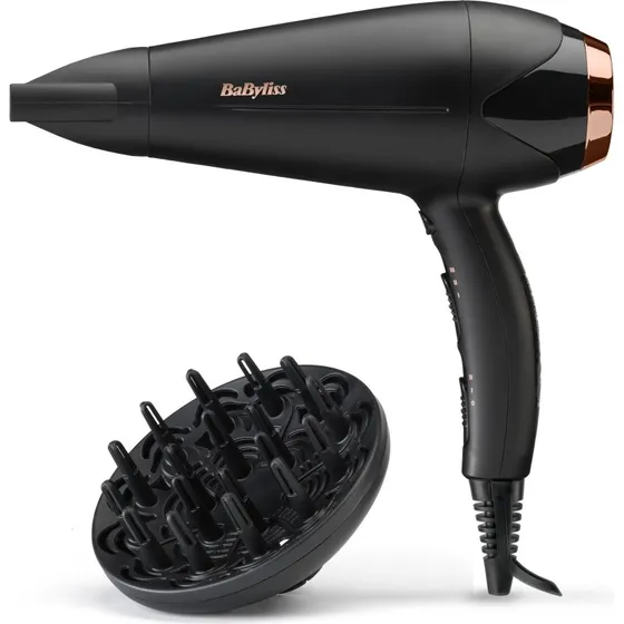 Babyliss D570DE Sèche-cheveux 2200 W Noir
