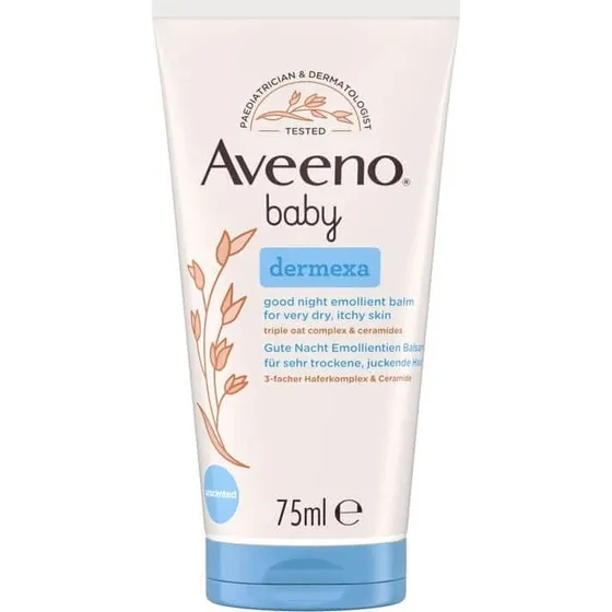 Aveeno Baby Dermexa Baume Émollient Bonne Nuit 75 ml