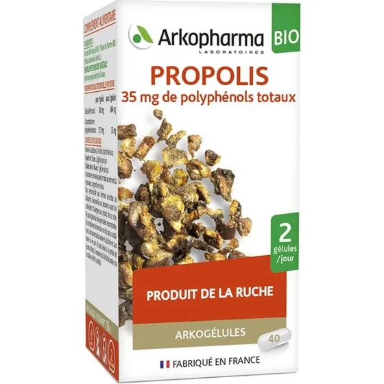 Arkopharma Arkogélules Propolis Bio - 40 Gélules