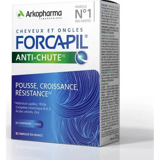 Arkopharma Forcapil Hair Activ, 30 comprimés
