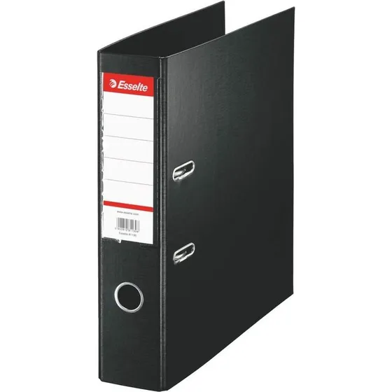 Esselte Classeur Levier A4 Noir 7,5 cm