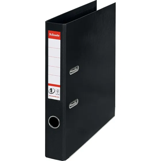 Esselte Classeur  anneaux No1 Power PP A4 50mm noir