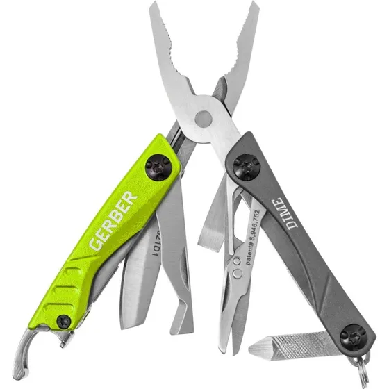 Gerber Dime Multi-outil 12 fonctions vert