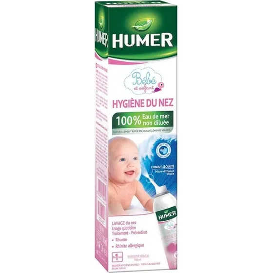 Humer Spray Lavage du Nez Nourrisson et Enfants 150ml