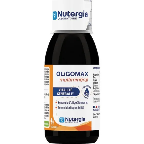 Nutergia OLiGOMAX Multiminéral 150ml