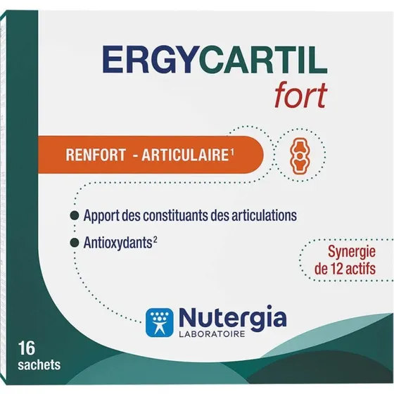 Nutergia Ergycartil Fort Renfort Articulaire 16 Sachets