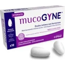 Mucogyne 10 Ovules Vaginaux à l'Acide Hyaluronique