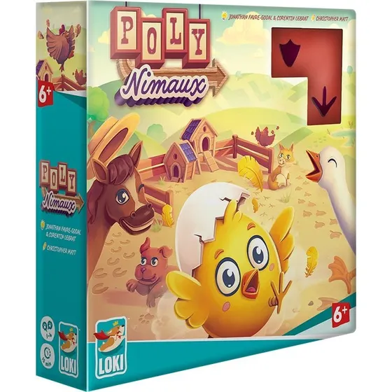 Polynimaux - Jeu de socit fermier  empreintes