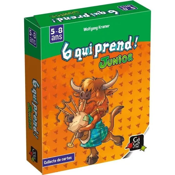 Gigamic 6 Qui Prend Junior - Jeu de Socit pour Enfants