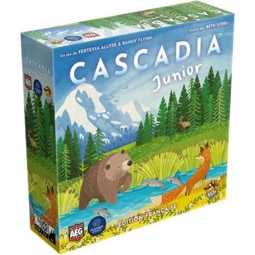 Lucky Duck Games Cascadia Junior - Jeu de stratgie ds 6 ans