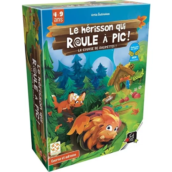 Le Hrisson qui Roule  Pic - Jeu de dextrit pour enfants