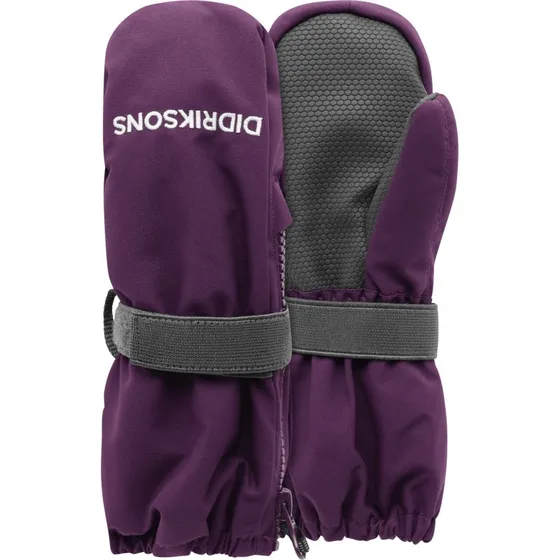 Didriksons Biggles Zip 9 Moufles Enfant Violet