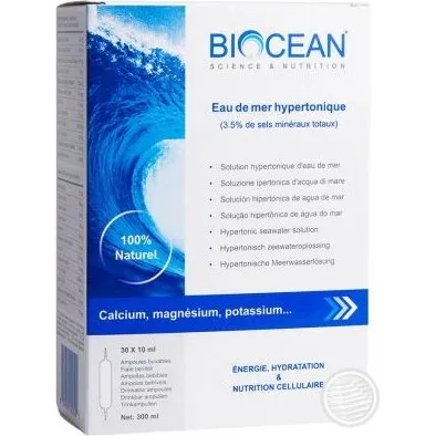 Biocean Plasma Hypertonique, 30 x 10 ml