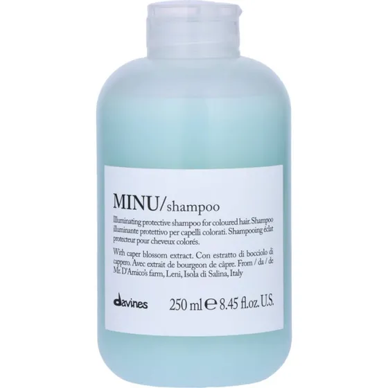 Davines MINU Shampoo 250 ml - Soin pour cheveux colorés