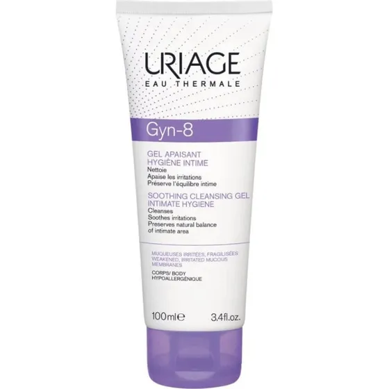Uriage GYN-8 Gel d'hygiène intime pH8, 100 ml