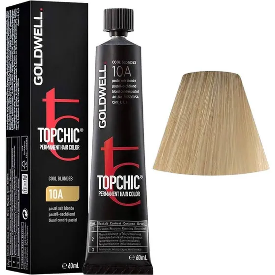 Goldwell Topchic 10A Blond Cendré Pastel - Coloration Permanente 60ml