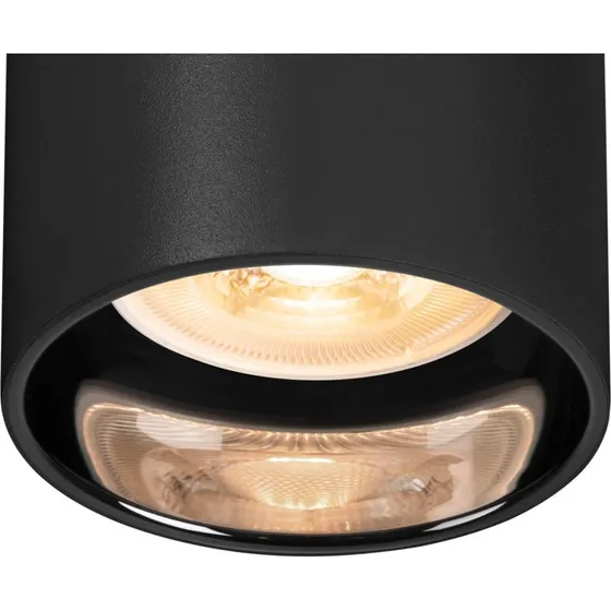 SLV Asto Tube 3 Plafonnier Noir - Design Moderne