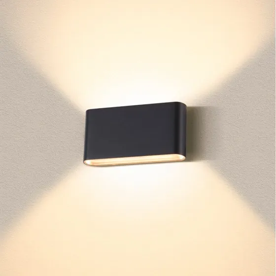 SLV Applique d'extérieur LED Oval 18 IP65 Noire