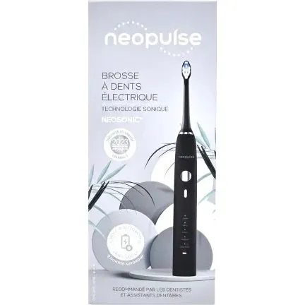 Neopulse NEOSONIC Brosse  dents lectrique Noir