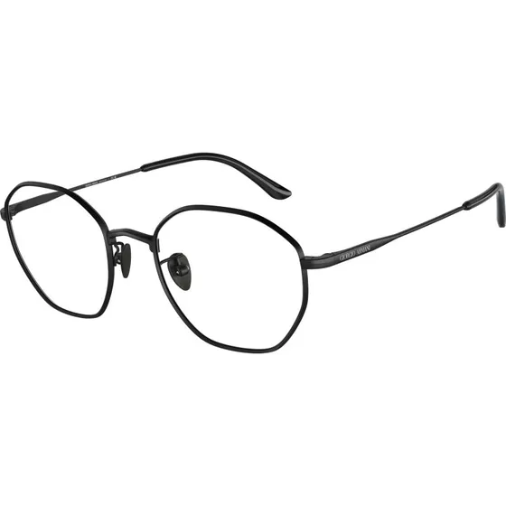 Giorgio Armani AR5139 Montures Optiques Carrées en Métal Noir