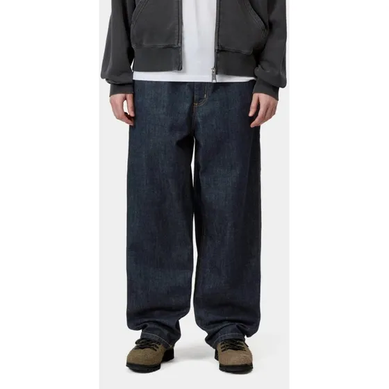Carhartt WIP Brandon Single Knee Pant Bleu Fonc