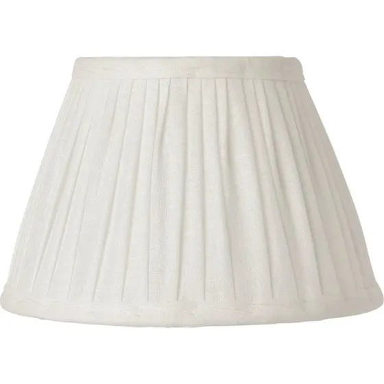 Watt & Wick Abat-jour Ella Blanc Plissé Ø20 cm