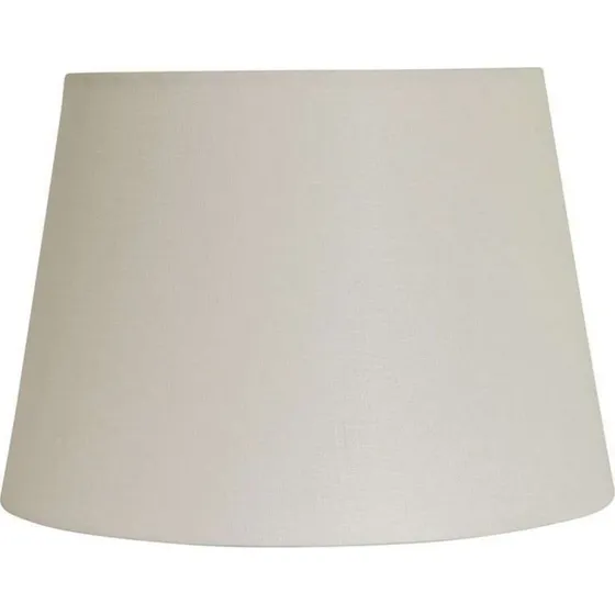 Watt & Veke Abat-jour Basic Straight 26, Blanc, Lin