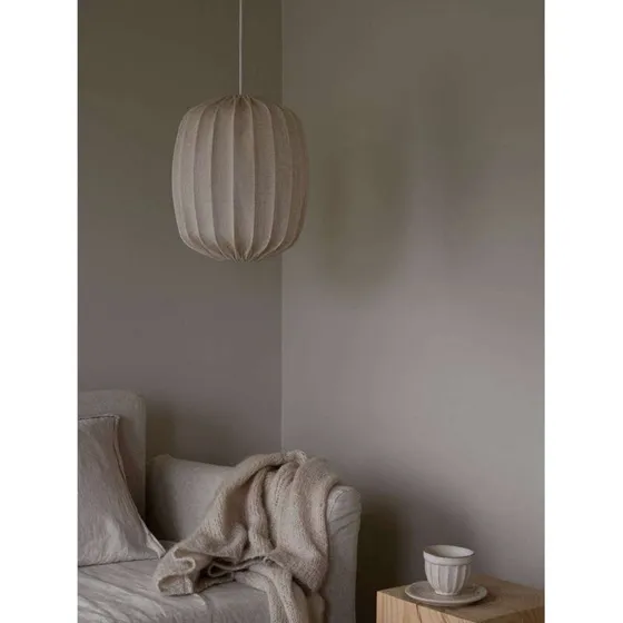Watt & Veke Abat-jour Prisma 35 en lin naturel